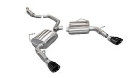 Corsa Performance 14413BLK Sport Cat-Back Exhaust System Fits 11-14 200 Avenger