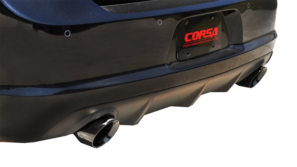 Corsa Performance 14464BLK Xtreme Cat-Back Exhaust System Fits 12-14 300 Charger
