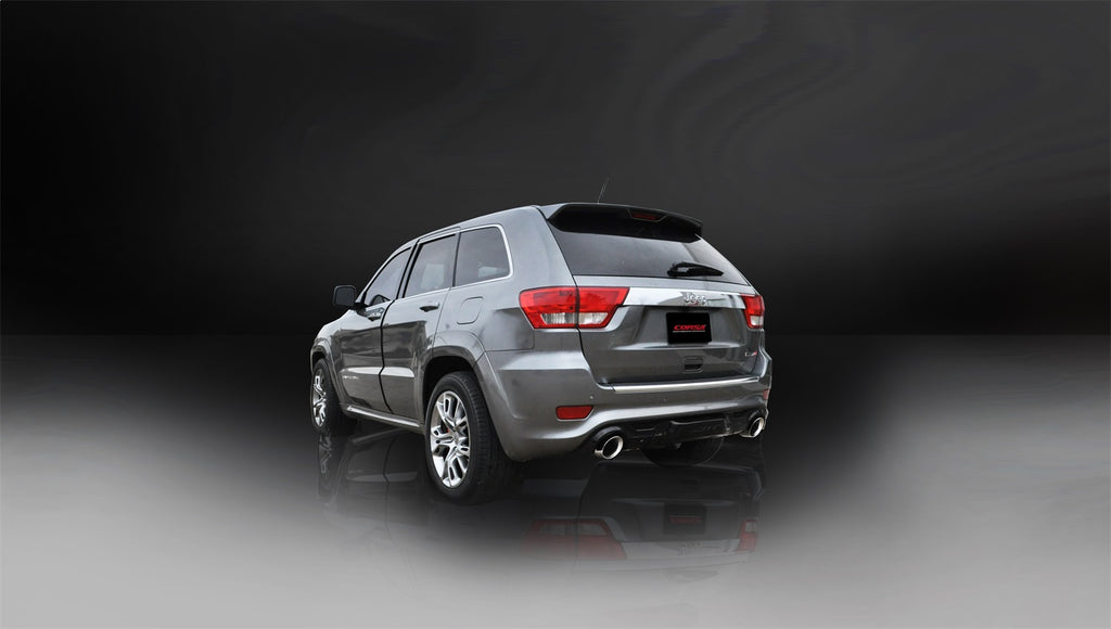 Corsa Performance 14466 Sport Cat-Back Exhaust System Fits Grand Cherokee (WK2)