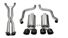 Load image into Gallery viewer, Corsa Performance 14469CB6BLK Xtreme Cat-Back Exhaust System Fits 06-08 Corvette