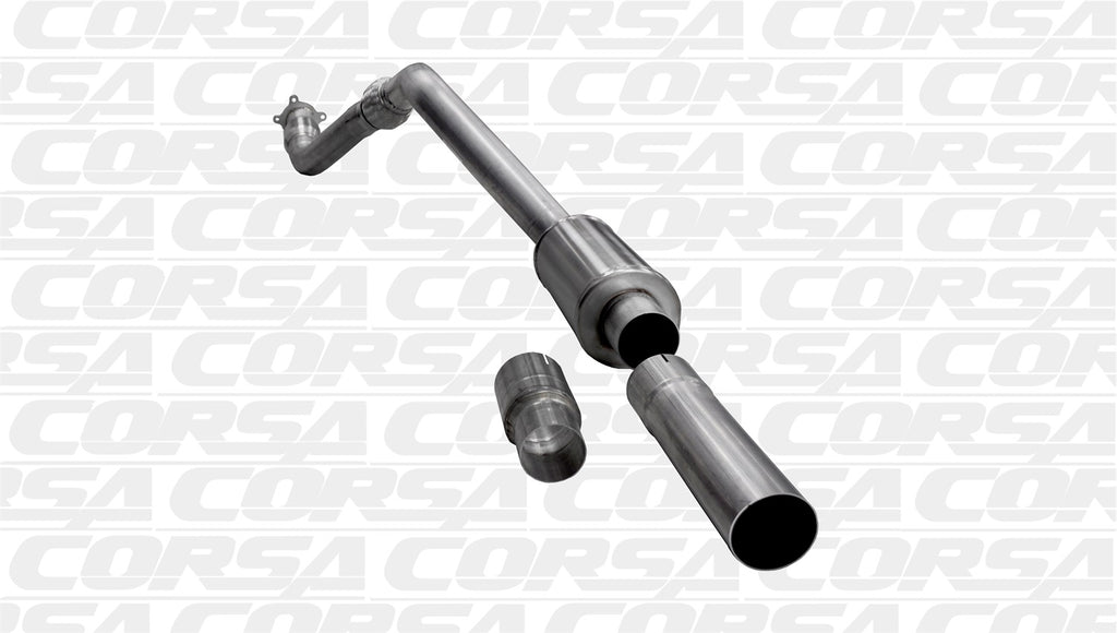 Corsa Performance 14530 Down Pipe Fits 09-14 A4 A5 Quattro