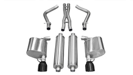 Corsa Performance 14535BLK Sport Cat-Back Exhaust System Fits 11-14 300