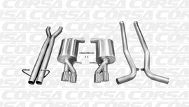 Corsa Performance 14540 Sport Cat-Back Exhaust System Fits 05-09 S4