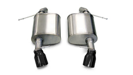 Corsa Performance 14561BLK Sport Axle-Back Exhaust System Fits 07-12 335i