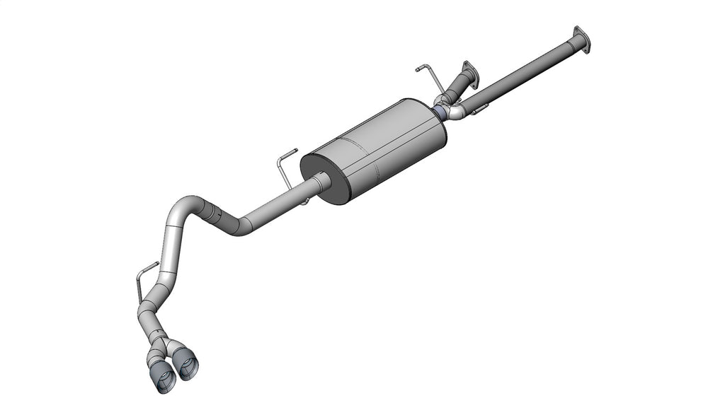 Corsa Performance 14577BLK Sport Cat-Back Exhaust System Fits 07-08 Tundra