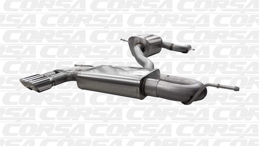 Corsa Performance 14587 Touring Cat-Back Exhaust System Fits 06 Golf