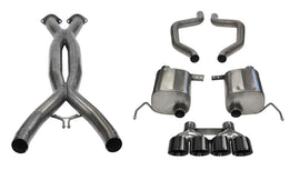 Corsa Performance 14766CBBLK Xtreme Cat-Back Exhaust System Fits 15-19 Corvette