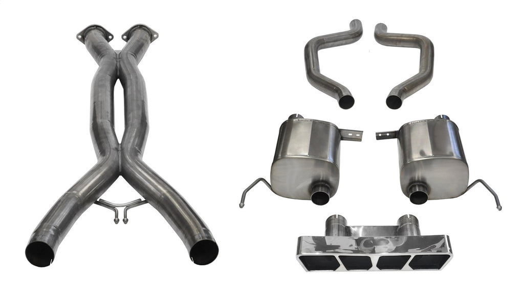 Corsa Performance 14767CB Xtreme Cat-Back Exhaust System Fits 15-19 Corvette