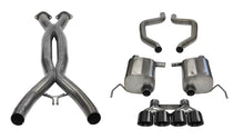 Load image into Gallery viewer, Corsa Performance 14768CBBLK Sport Cat-Back Exhaust System Fits 15-19 Corvette