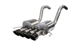 Corsa Performance 14777BLK Xtreme/Touring Axle-Back Exhaust System Fits Corvette
