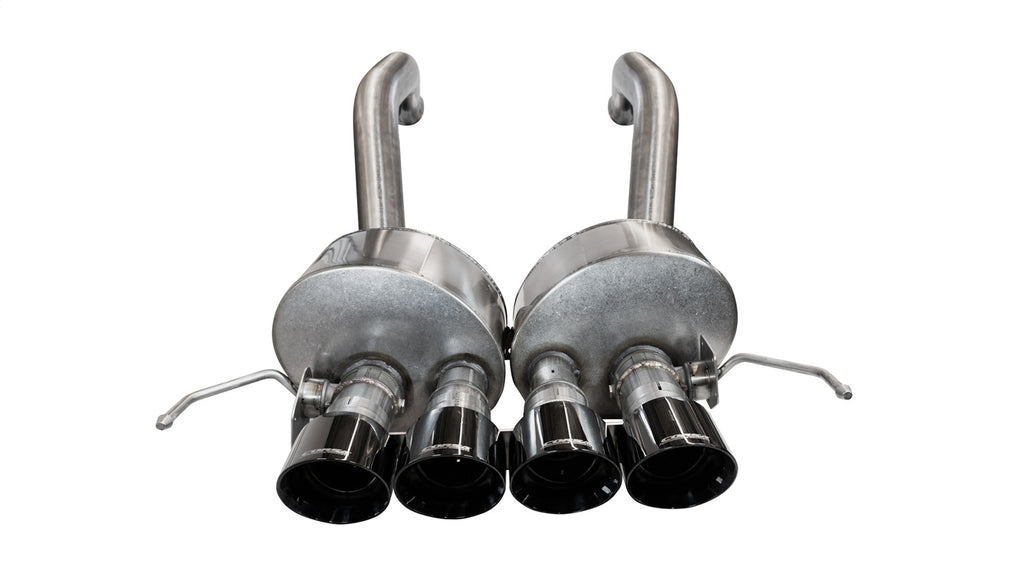 Corsa Performance 14777BLK Xtreme/Touring Axle-Back Exhaust System Fits Corvette