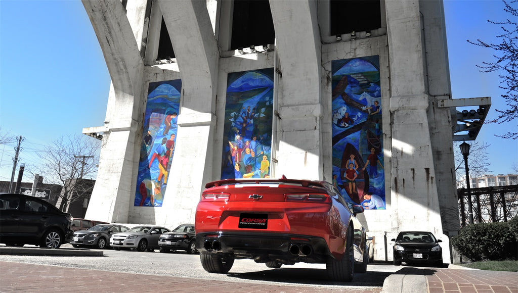 Corsa Performance 14784BLK Xtreme Axle-Back Exhaust System Fits 16-23 Camaro