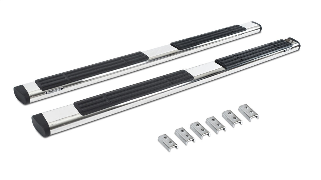 Go Rhino 686435187PS 6 in. OE Xtreme Side Steps w/Mounting Brackets Kit