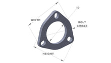 Load image into Gallery viewer, Vibrant Performance 1482 3-Bolt Stainless Steel Flange
