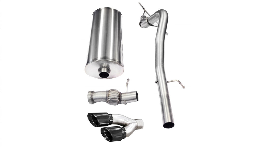 Corsa Performance 14878BLK Sport Cat-Back Exhaust System Fits Escalade Yukon