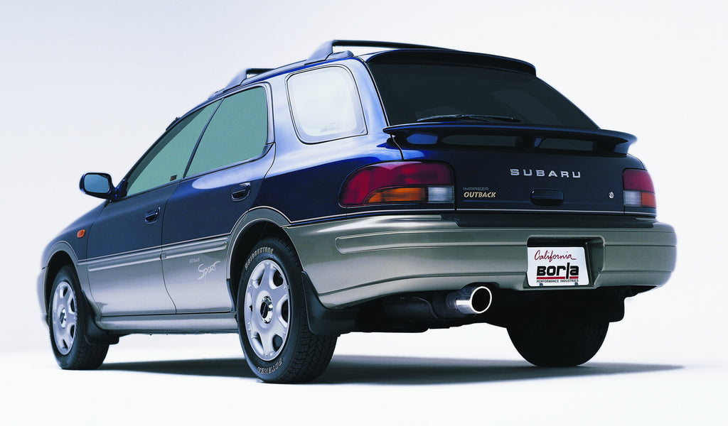 Borla 14885 S-Type Cat-Back Exhaust System Fits 96-01 Impreza