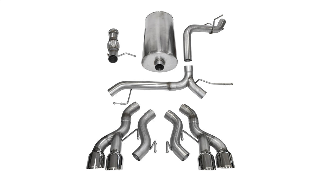 Corsa Performance 14886 Sport Cat-Back Exhaust System Fits 12-14 Escalade