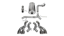 Load image into Gallery viewer, Corsa Performance 14886 Sport Cat-Back Exhaust System Fits 12-14 Escalade
