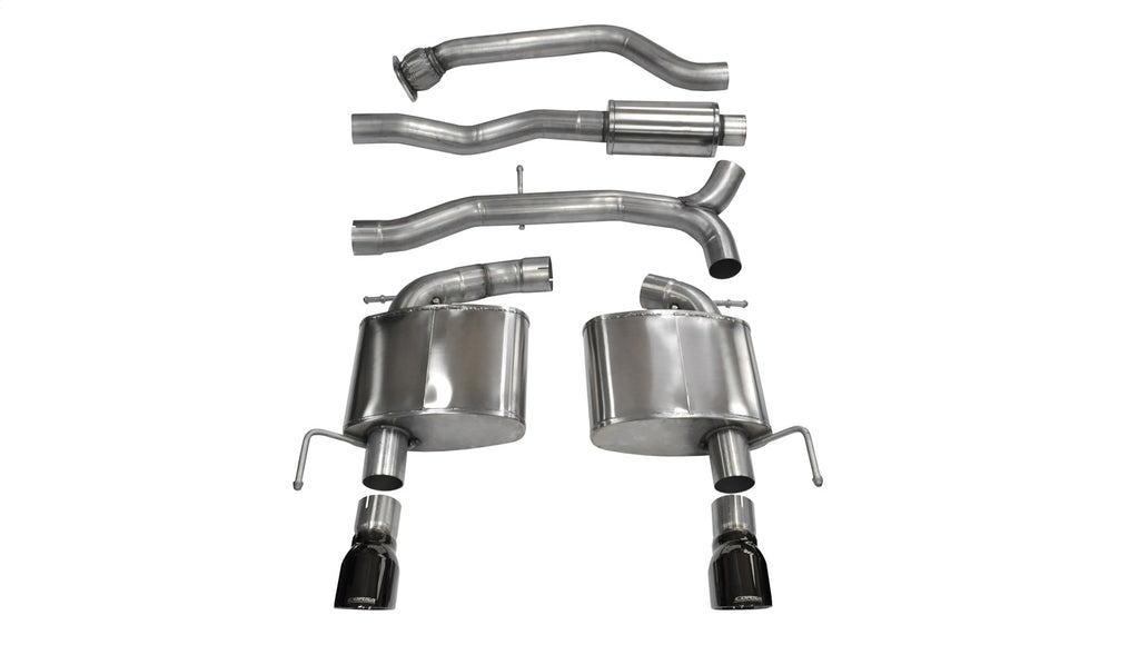 Corsa Performance 14888BLK Sport Cat-Back Exhaust System Fits 13-19 ATS