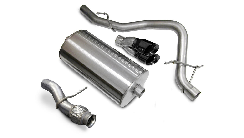 Corsa Performance 14912BLK Sport Cat-Back Exhaust System Fits 09-14 Tahoe Yukon