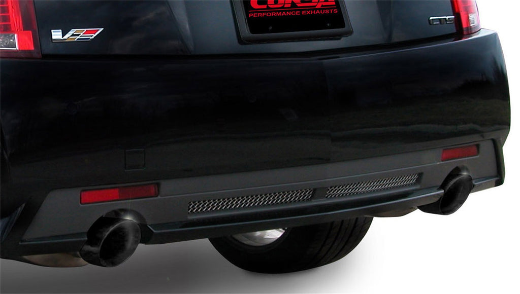 Corsa Performance 14941BLK Sport Axle-Back Exhaust System Fits 09-14 CTS