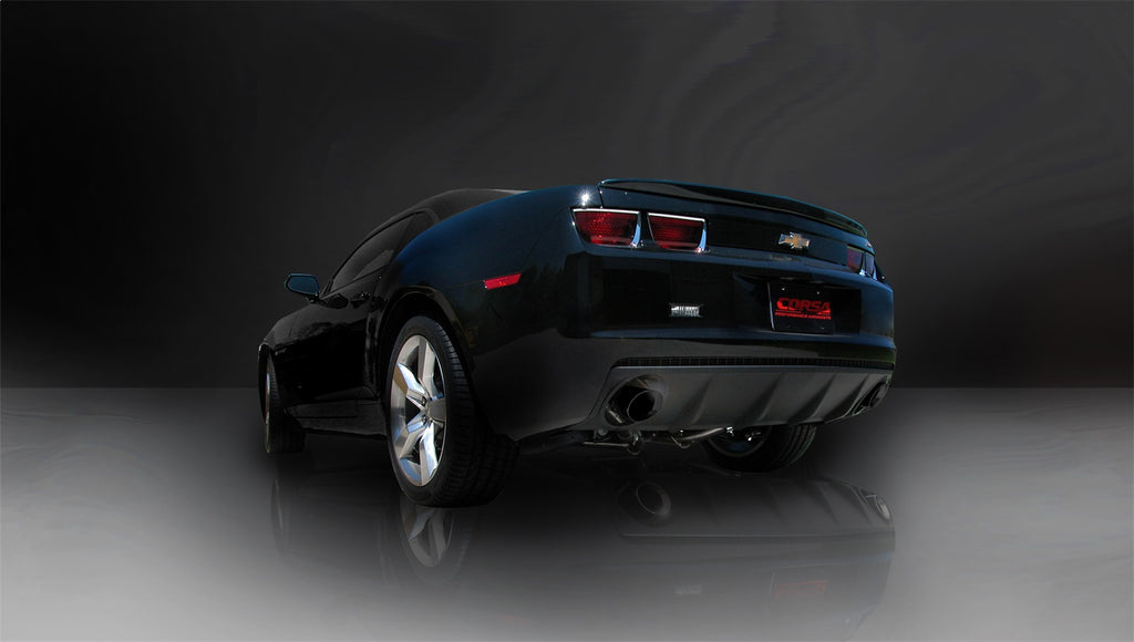 Corsa Performance 14952BLK Sport Cat-Back Exhaust System Fits 10-15 Camaro