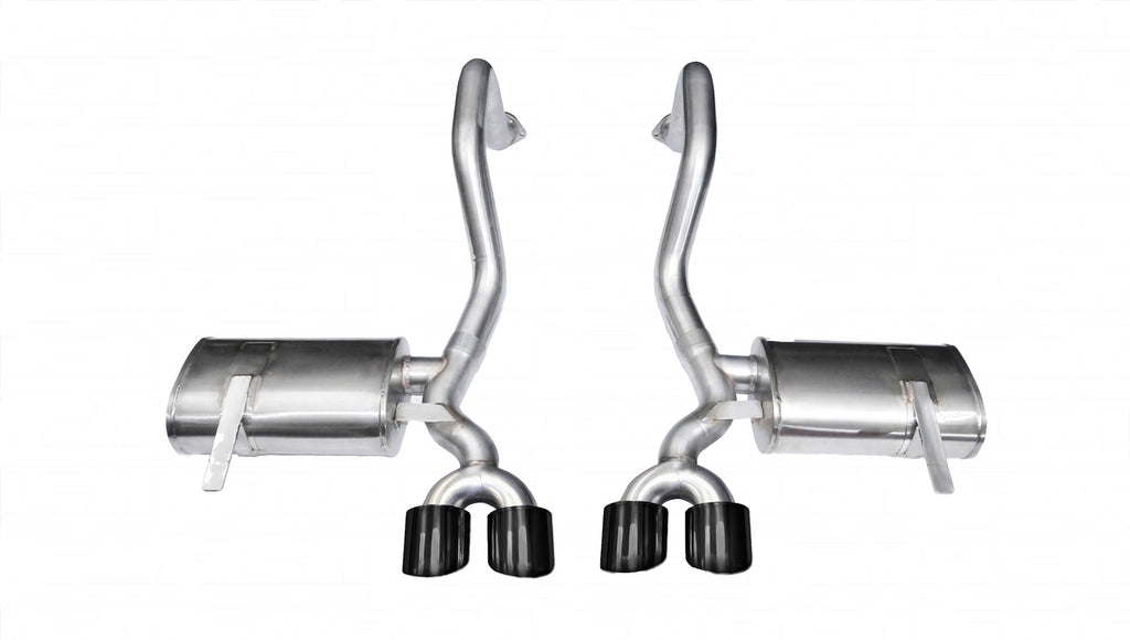 Corsa Performance 14961BLK Xtreme Axle-Back Exhaust System Fits 97-04 Corvette