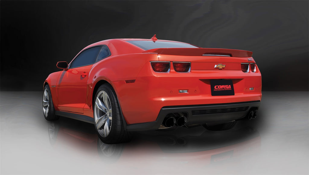 Corsa Performance 14971BLK Sport Cat-Back Exhaust System Fits 12-15 Camaro