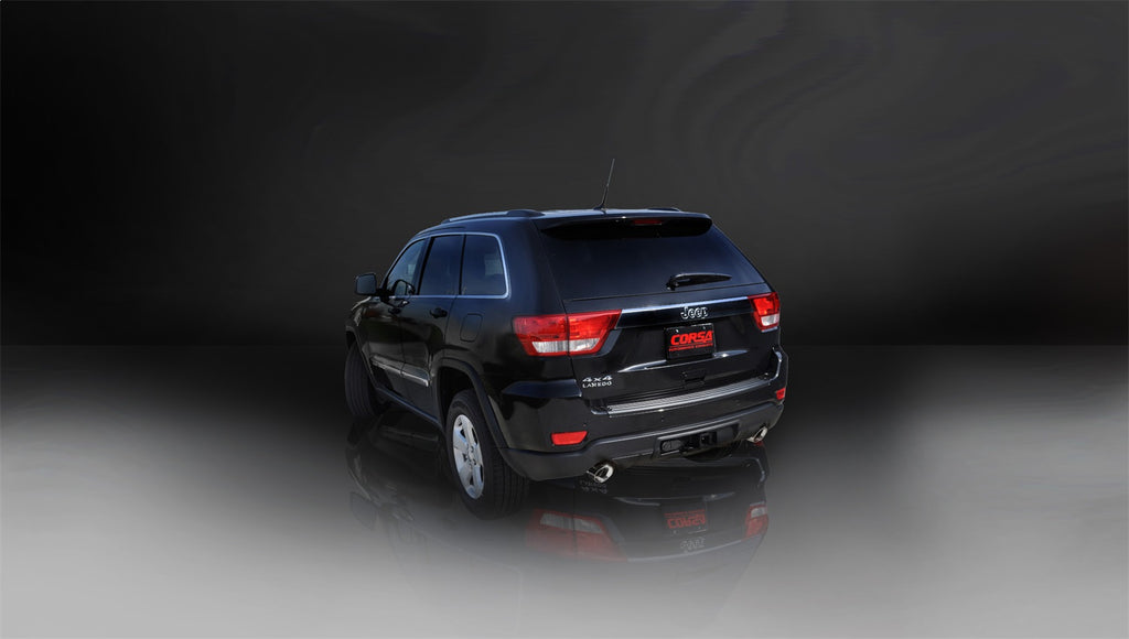 Corsa Performance 14980 Sport Cat-Back Exhaust System Fits Grand Cherokee (WK2)
