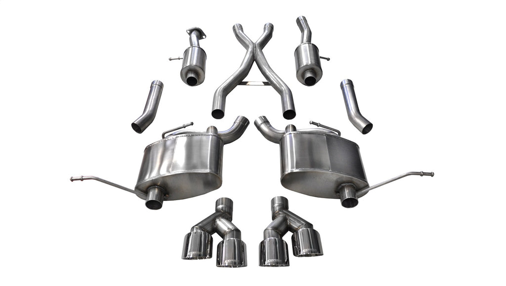 Corsa Performance 14984 Sport Cat-Back Exhaust System Fits Grand Cherokee (WK2)