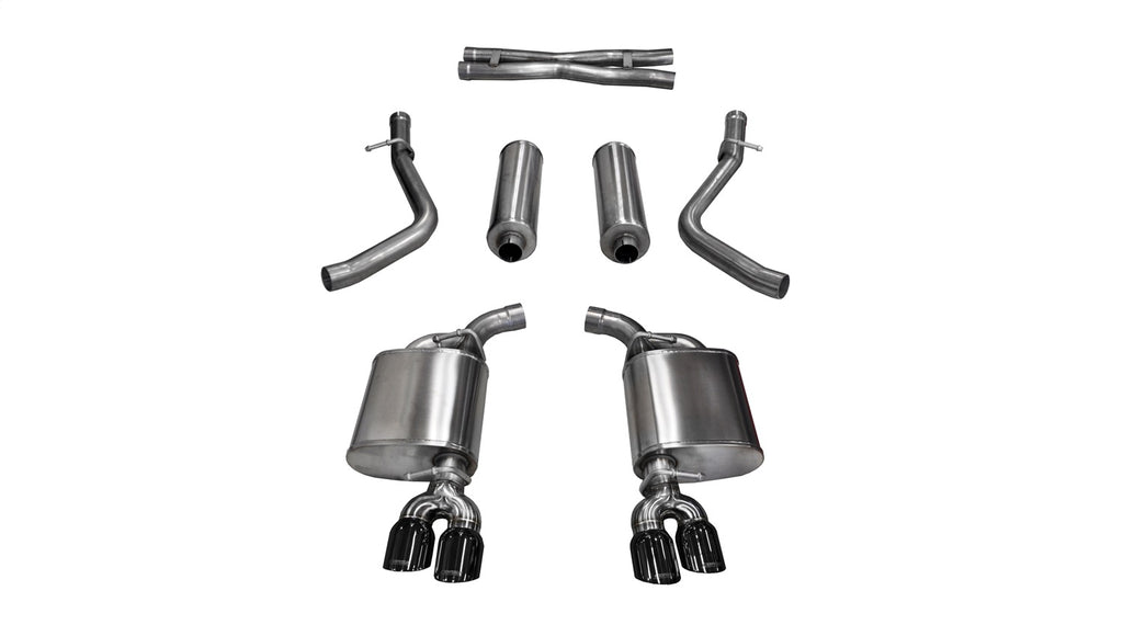 Corsa Performance 14985BLK Xtreme Cat-Back Exhaust System Fits 15-16 Challenger