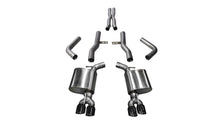 Load image into Gallery viewer, Corsa Performance 14989BLK Xtreme Cat-Back Exhaust System Fits 15-23 Challenger
