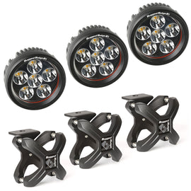 Rugged Ridge 15210.95 X-Clamp And LED Light Kit
