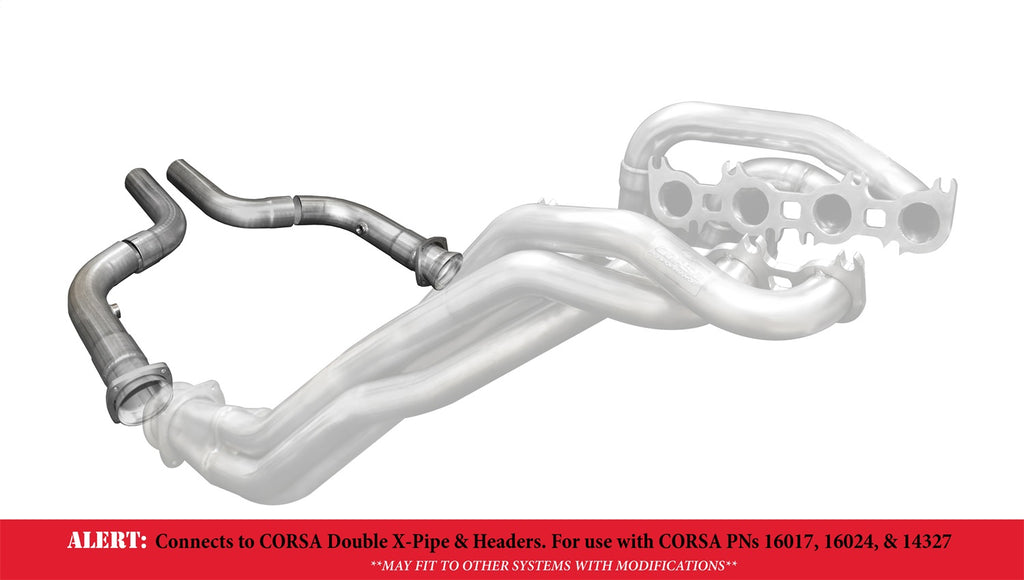 Corsa Performance 16015 Exhaust Connection Pipes Fits 15-23 Mustang