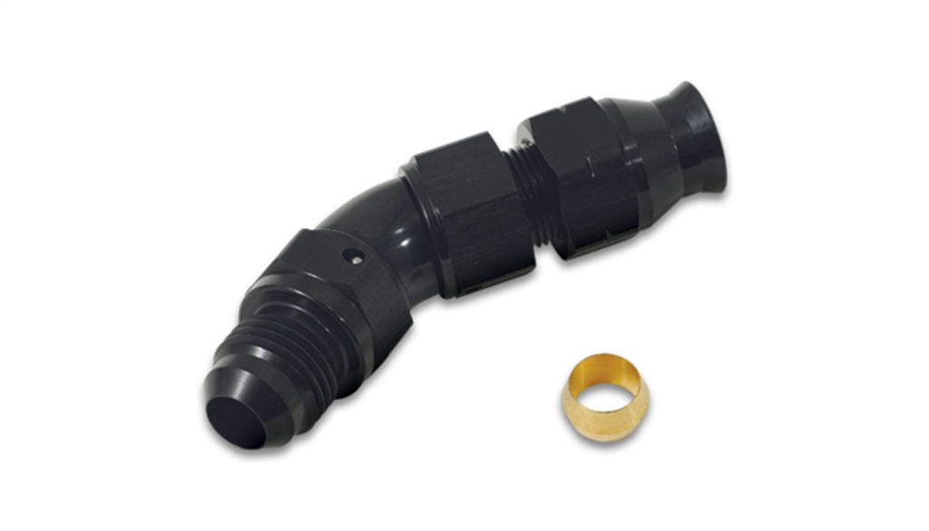 Vibrant Performance 16575 45 Degree Tube to Male AN Adapter