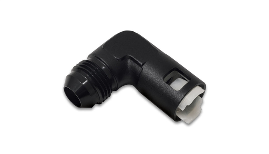 Vibrant Performance 16921 90 Degree Male AN Quick Disconnect EFI Adapter