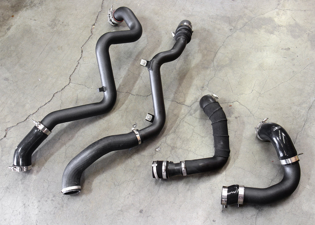 HPS 17-104P Polish Intercooler Charge Pipe Hot and Cold Side
