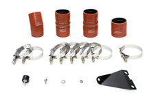 Load image into Gallery viewer, HPS 17-105R Red Hot Cold Side Charge Pipe w Intercooler Turbo Boots Kit