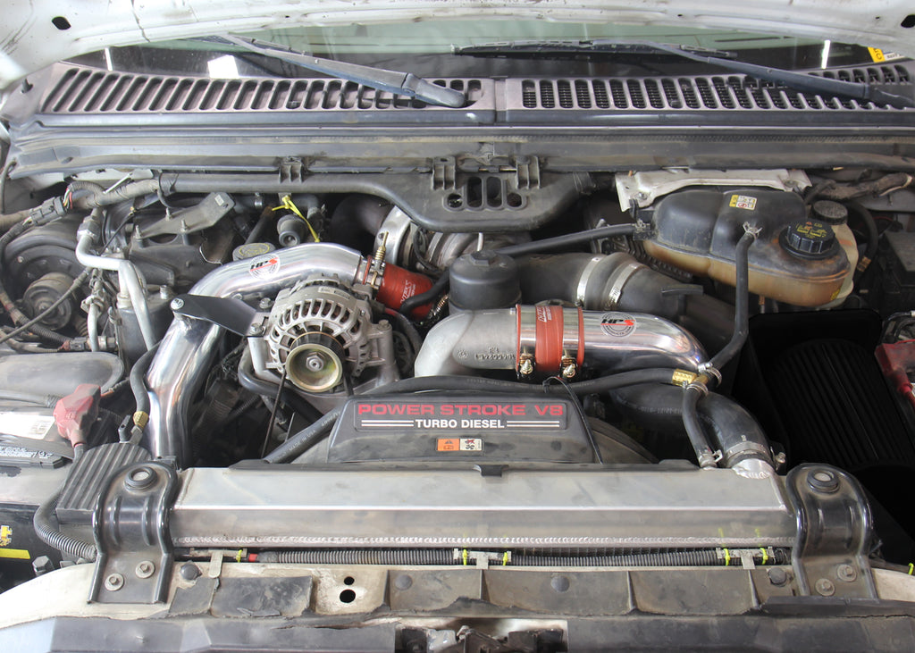 HPS 17-105WB Black Hot Cold Side Charge Pipe w Intercooler Turbo Boots Kit
