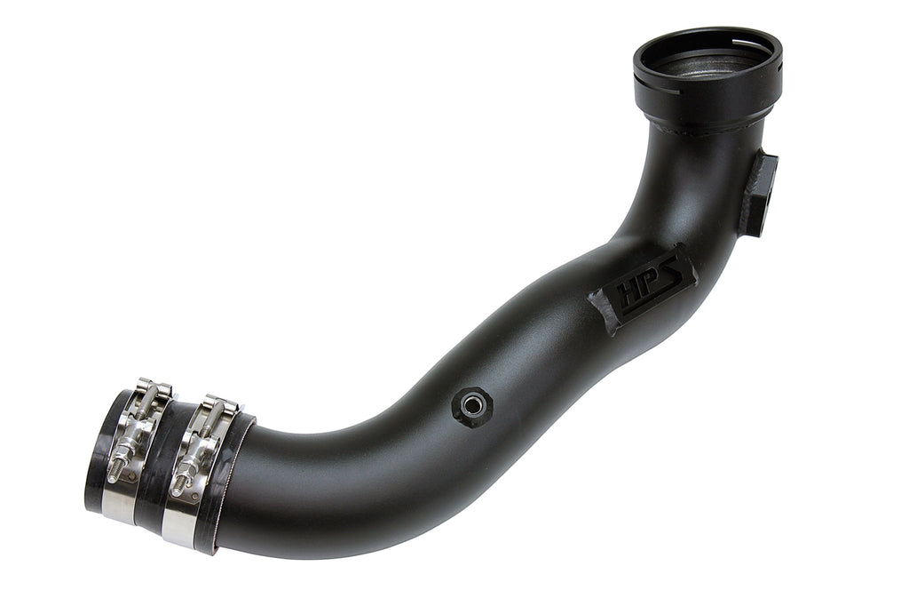 HPS 17-107WB Black Intercooler Intake Charge Pipe n55