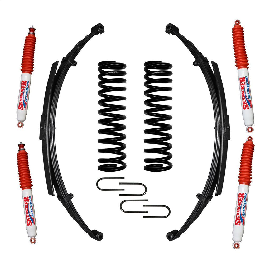 Skyjacker 174EBKS-N Suspension Lift Kit w/Shock Fits 66-77 Bronco