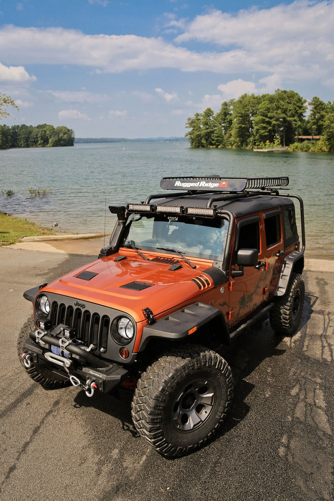 Rugged Ridge 17759.01 Performance Vented Hood Fits 07-18 Wrangler (JK)