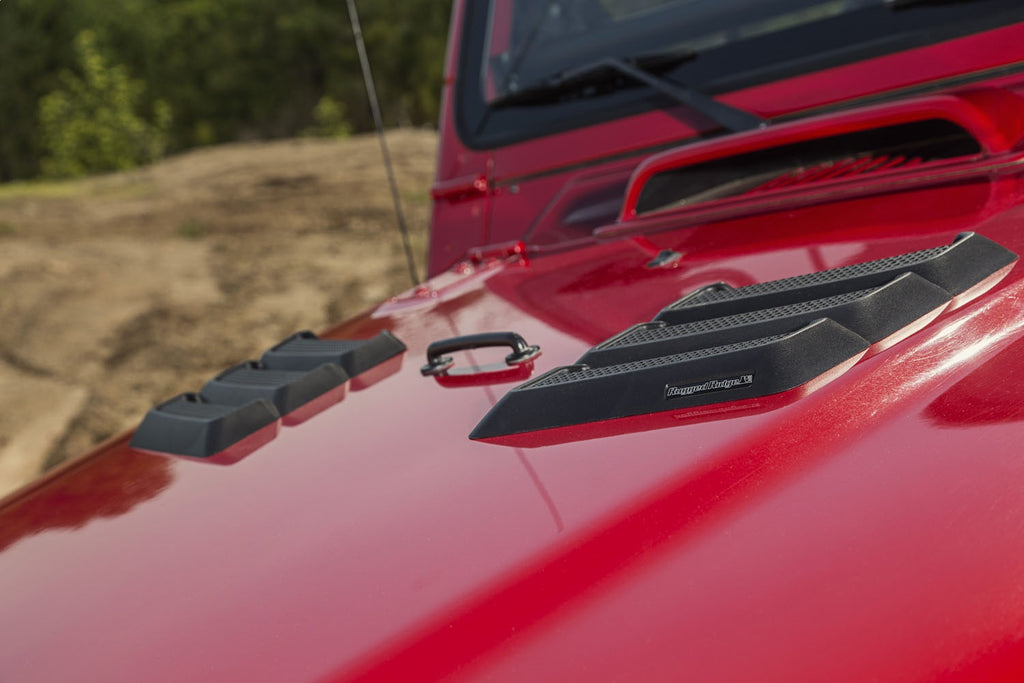 Rugged Ridge 17759.09 Performance Hood Vents Fits Wrangler (JK) Wrangler (TJ)