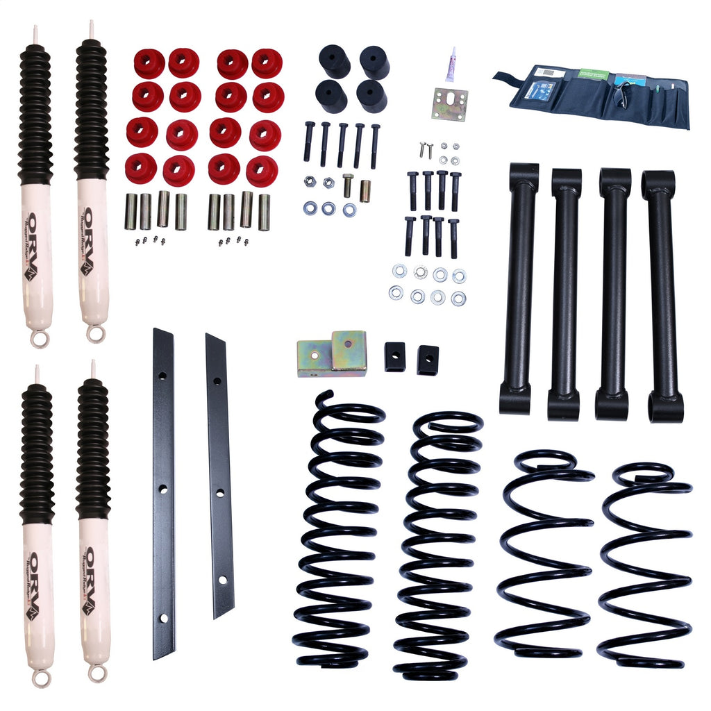 Rugged Ridge 18415.30 Suspension Lift Kit Fits 97-02 Wrangler (TJ)