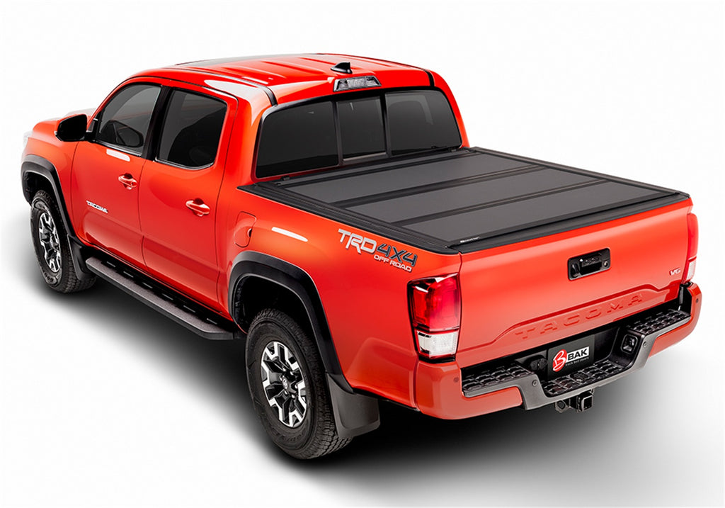 BAK Industries 448406 BAKFlip MX4 Hard Folding Truck Bed Cover Fits 05-15 Tacoma