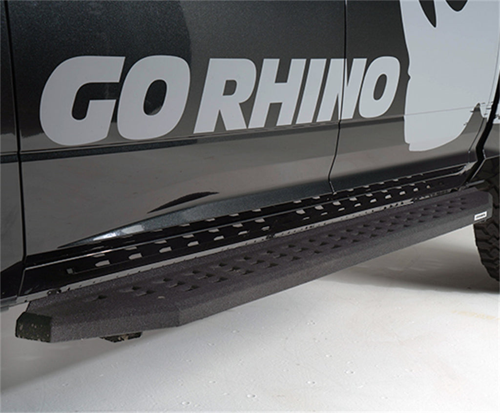 Go Rhino 69417680T RB20 Running Boards w/Mounting Brackets Fits 99 F-250