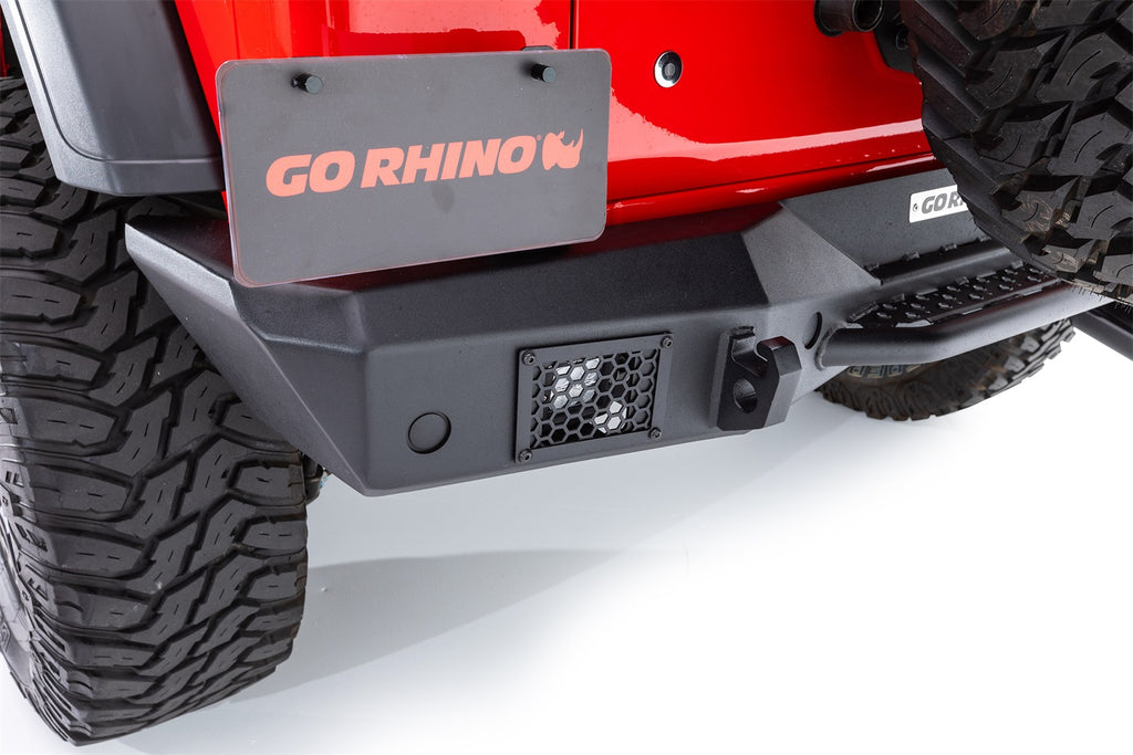 Go Rhino 371200T Rockline Rear Full Width Bumper Fits 18-24 Wrangler (JL)