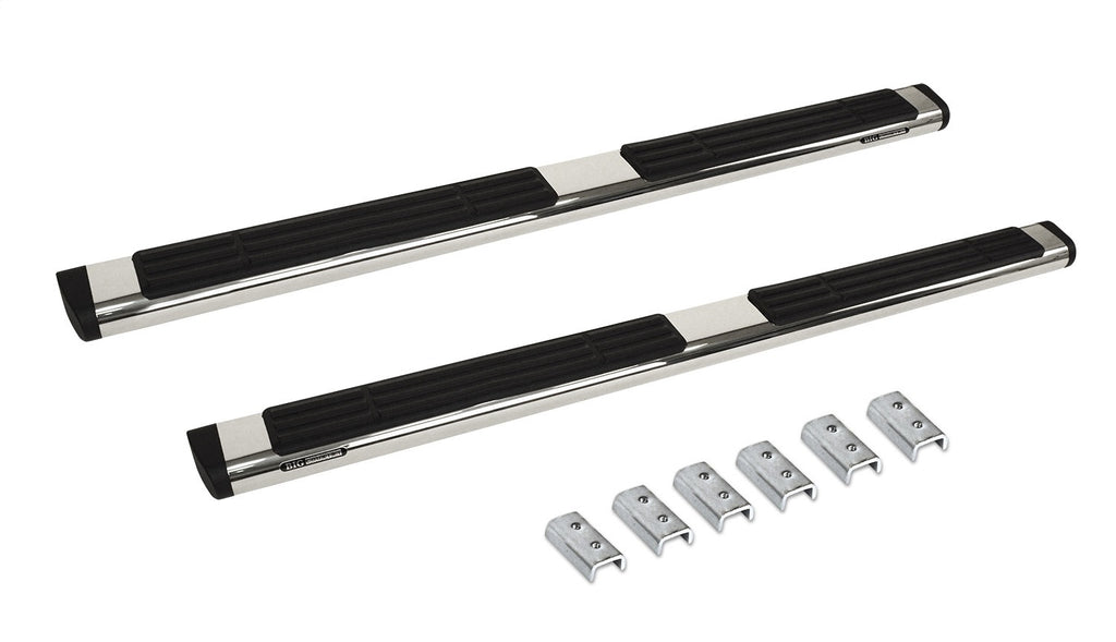 Go Rhino 686404580PS 6 in. OE Xtreme Side Steps w/Mounting Brackets Kit