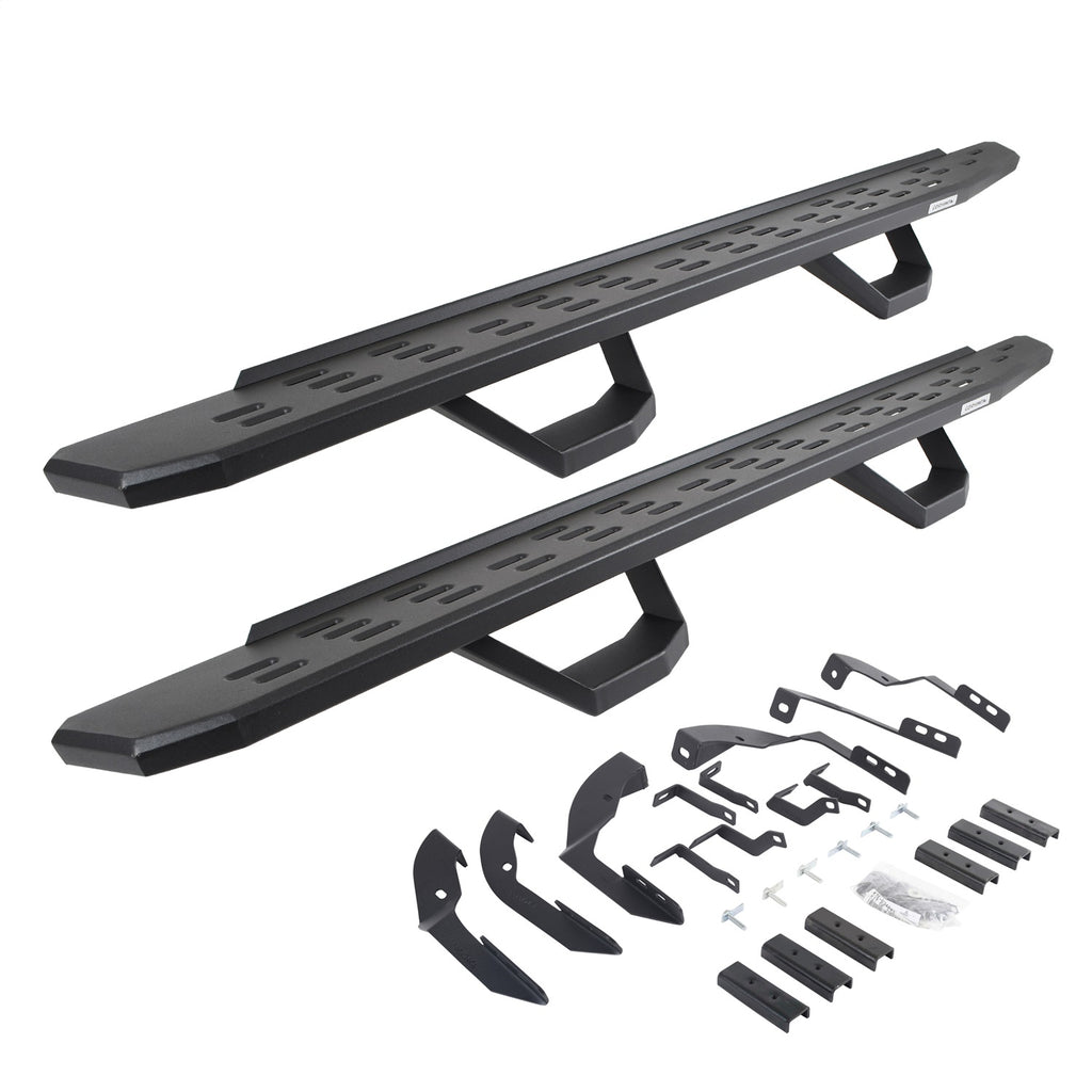Go Rhino 6960428020PC RB30 Running Boards w/Mounting Brackets