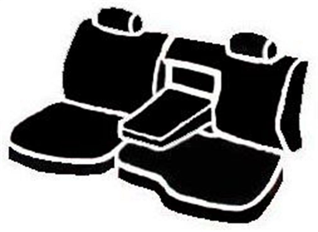 Fia SL62-21 BLK/BLK LeatherLite Custom Seat Cover